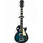 Used Epiphone Les Paul w/Bigby Ocean Blue Solid Body Electric Guitar Ocean Blue