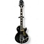 Used Epiphone Les Paul w/Bigsby Black Solid Body Electric Guitar Black