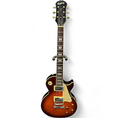 Used Epiphone Less Paul Standard 2 Tone Sunburst Acoustic Guitar