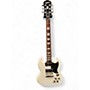 Used Epiphone Limited Edition Custom Shop SG G400 Alpine White Solid Body Electric Guitar Alpine White