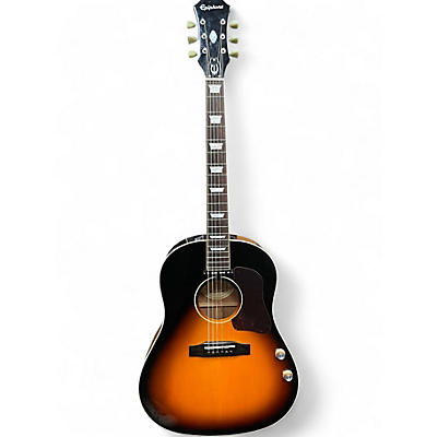 Used Epiphone Limited Edition EJ-160E/VS Vintage Sunburst Acoustic Electric Guitar
