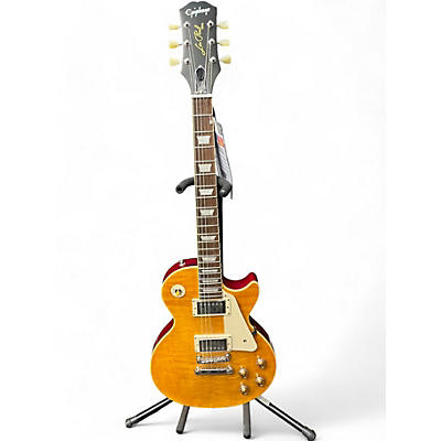 Epiphone Used Epiphone Limited Edition Joe Bonamassa Les Paul Standard Yellow Solid Body Electric Guitar