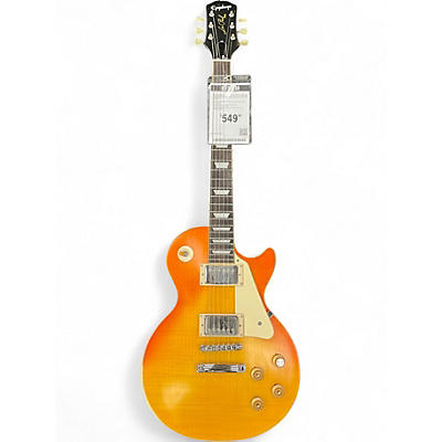 Used Epiphone Limited Edition Les Paul 2 Color Sunburst Solid Body Electric Guitar