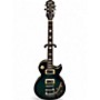 Used Epiphone Limited Edition Les Paul Standard Plus Top Bigsby Blue Burst Solid Body Electric Guitar Blue Burst