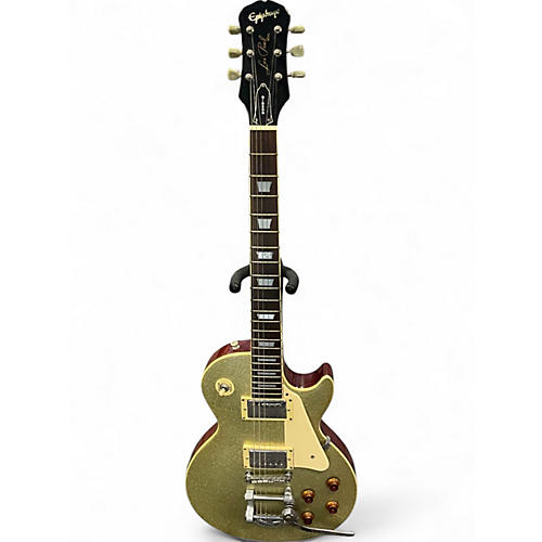 Used Epiphone Limited Edition Les Paul Standard Sparkle Flake Silver Sparkle Solid Body Electric Guitar Silver Sparkle