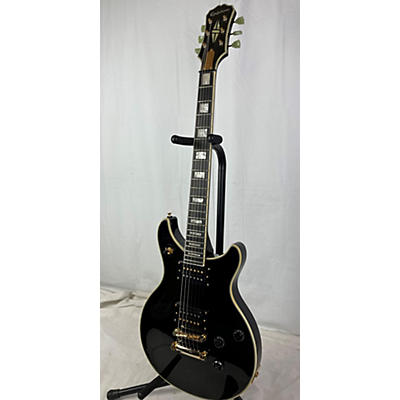 Epiphone Used Epiphone Limited Edition Tak Matsumoto DC Custom Black Solid Body Electric Guitar