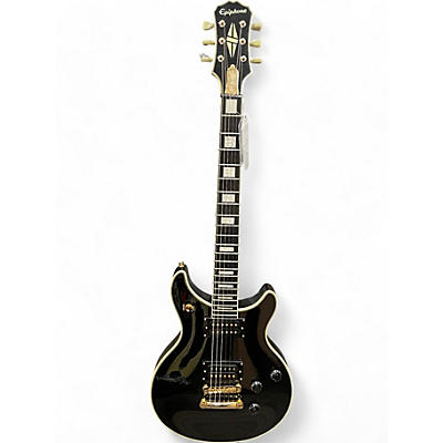 Used Epiphone Limited Edition Tak Matsumoto DC Custom Black Solid Body Electric Guitar