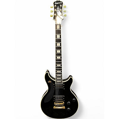 Used Epiphone Limited Edition Tak Matsumoto DC Custom Black Solid Body Electric Guitar
