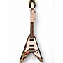 Used Epiphone Used Epiphone Love Drops Flying V Ebony with art Solid Body Electric Guitar Ebony with art