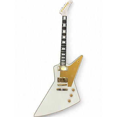 Used Epiphone Lzzy Hale Signature Explorer White Solid Body Electric Guitar