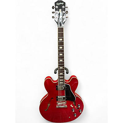 Used Epiphone MARTY SCHWARTZ MODERN SIXTIES ES-335 Cherry Hollow Body Electric Guitar