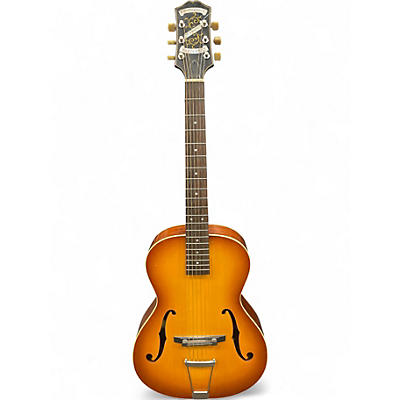 Used Epiphone MASTERBILT OLYMPIC Honey Burst Acoustic Electric Guitar