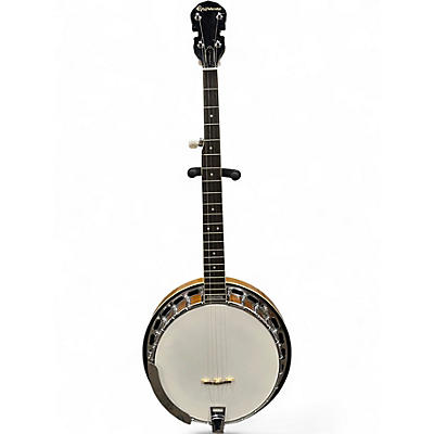 Used Epiphone MASTERBUILT  Natural Banjo