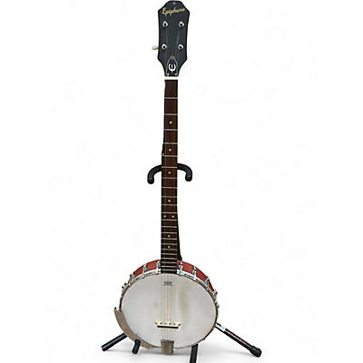 Used Epiphone MB100 Brown Banjo