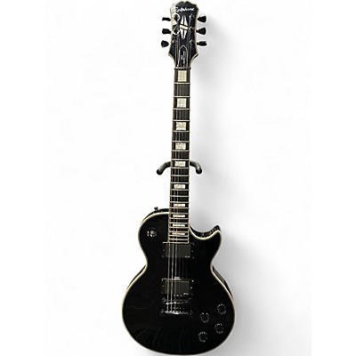 Used Epiphone MKH LES PAUL CUSTOM Black Solid Body Electric Guitar