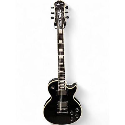 Used Epiphone MKH Les Paul Custom Ebony Solid Body Electric Guitar