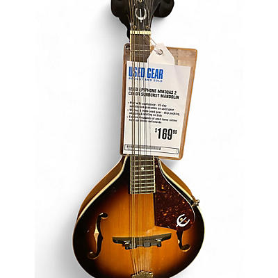 Epiphone Used Epiphone MM30AS 2 Color Sunburst Mandolin