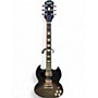 Used Epiphone MODERN SG TRANSPARENT BLACK Solid Body Electric Guitar TRANSPARENT BLACK