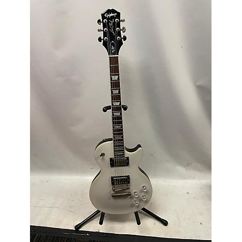 Epiphone Used Epiphone MUSE LES PAUL Pearl White Solid Body Electric Guitar Pearl White