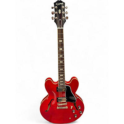Used Epiphone Marty Schwartz Signature ES 335  Sixties Cherry Hollow Body Electric Guitar