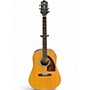 Used Epiphone Masterbilt AJ-500MNS natural Acoustic Guitar natural