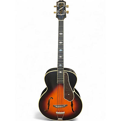 Used Epiphone Masterbilt Deluxe  Vintage Sunburst Electric Bass Guitar