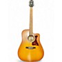 Used Epiphone Used Epiphone Masterbuilt DR-400 Sandburst Acoustic Electric Guitar Sandburst