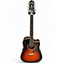Used Epiphone Masterbuilt DR-500MCE 2 Color Sunburst Acoustic Electric Guitar 2 Color Sunburst