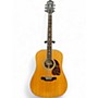 Used Epiphone Masterbuilt DR500MNS Natural Acoustic Guitar Natural
