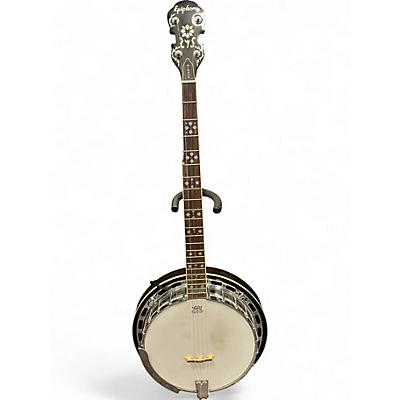 Used Epiphone Masterbuilt MB250 Natural Banjo
