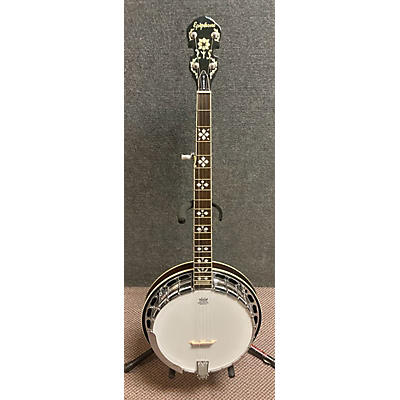 Epiphone Used Epiphone Masterbuilt Natural Banjo