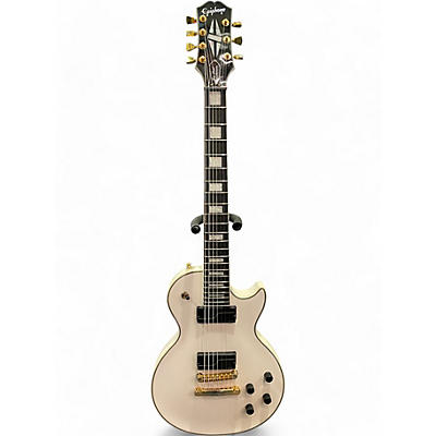 Used Epiphone Matt Heafy Les Paul Custom 7 Alpine White Solid Body Electric Guitar