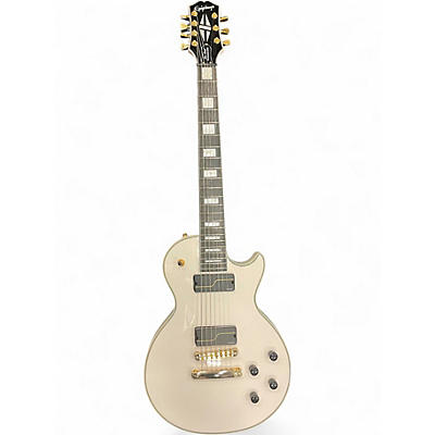 Used Epiphone Matt Heafy Les Paul Custom 7 Alpine White Solid Body Electric Guitar