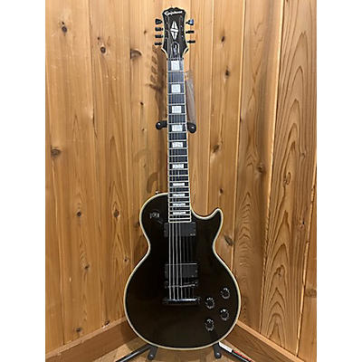 Epiphone Used Epiphone Matt Heafy Les Paul Custom 7 Black Solid Body Electric Guitar