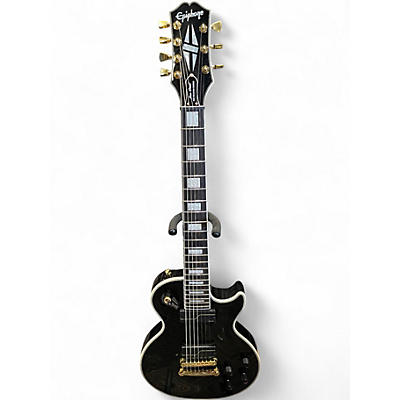 Used Epiphone Matt Heafy Les Paul Custom 7 Black Solid Body Electric Guitar