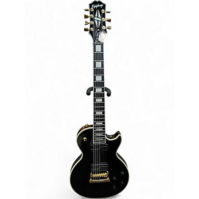 Used Epiphone Matt Heafy Les Paul Custom 7 Black Solid Body Electric Guitar