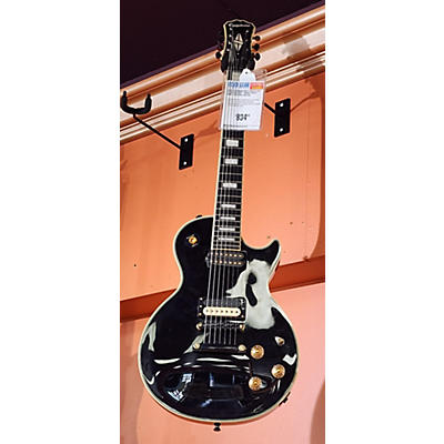 Epiphone Used Epiphone Matt Heafy Les Paul Custom 7 Ebony Solid Body Electric Guitar