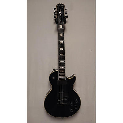 Epiphone Used Epiphone Matt Heafy Les Paul Custom 7 Ebony Solid Body Electric Guitar