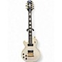 Used Epiphone Matt Heafy Les Paul Custom 7 Left Handed Snow White Electric Guitar Snow White