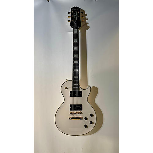 Epiphone Used Epiphone Matt Heafy Les Paul Custom Alpine White Solid Body Electric Guitar Alpine White