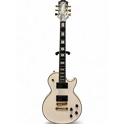 Epiphone Used Epiphone Matt Heafy Les Paul Custom Alpine White Solid Body Electric Guitar