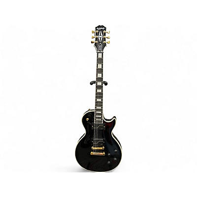 Epiphone Used Epiphone Matt Heafy Les Paul Custom Black Solid Body Electric Guitar