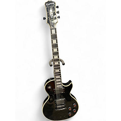 Used Epiphone Matt Heafy Les Paul Custom Black Solid Body Electric Guitar