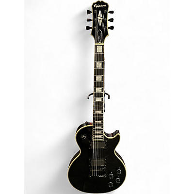 Used Epiphone Matt Heafy Les Paul Custom Black Solid Body Electric Guitar
