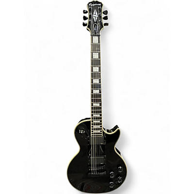 Used Epiphone Matt Heafy Les Paul Custom Black Solid Body Electric Guitar