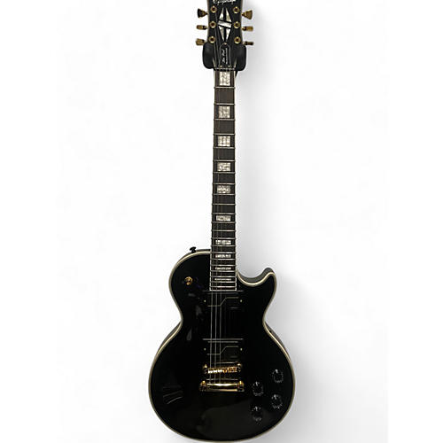 Epiphone Used Epiphone Matt Heafy Les Paul Custom Ebony Solid Body Electric Guitar Ebony