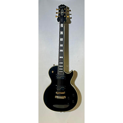 Epiphone Used Epiphone Matt Heafy Les Paul Custom Ebony Solid Body Electric Guitar