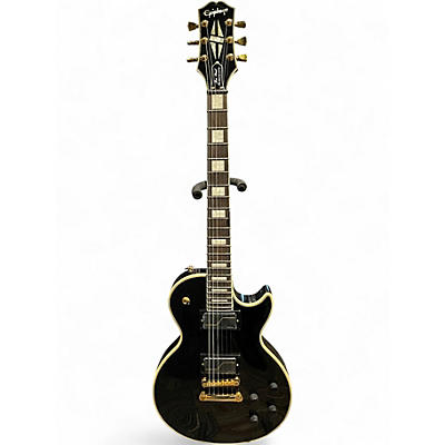 Used Epiphone Matt Heafy Les Paul Custom Ebony Solid Body Electric Guitar