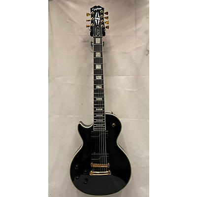 Epiphone Used Epiphone Matt Heafy Les Paul Custom Origins 7-String Left-Handed Ebony Solid Body Electric Guitar