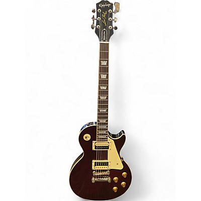 Used Epiphone Modern Pro Les Paul Burgundy Solid Body Electric Guitar